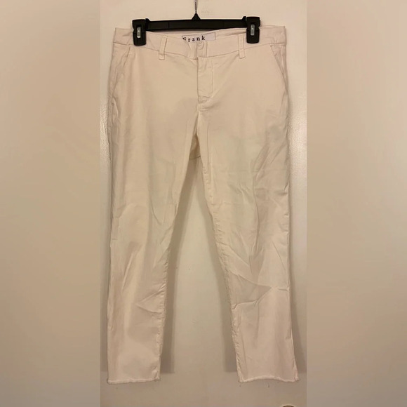 Frank & Eileen Wicklow Italian Chino Performance Twill Chalk Size 4 - Picture 2 of 7